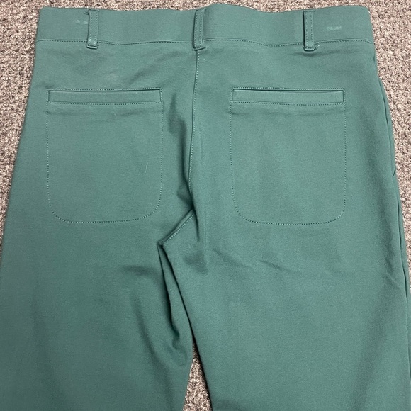 Betabrand Light green Teal womens bootcut pull on pants gorpcore comfy Medium - Picture 5 of 6